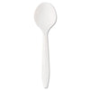 Boardwalk Mediumweight Polystyrene Cutlery, Soup Spoon, White, 1,000/Carton