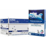 BOISE POLARIS Premium Multipurpose Copy Paper, 11" x 17" Ledger, 97 Bright White, 20 lb., 5 Ream Carton (2,500 Sheets) - POL-1117