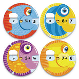 Carson-Dellosa Education EZ-Spin, Additon Game, Ages 5 to 7, 18/Pack