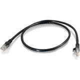 C2G 1 ft Cat6 Snagless Unshielded (UTP) Network Patch Cable (TAA) - Black - 10290
