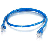 C2G 1 ft Cat6 Snagless Unshielded (UTP) Network Patch Cable (TAA) - Blue - 10312