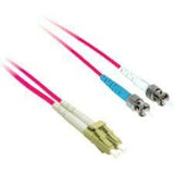 C2G-5m LC-ST 50/125 OM2 Duplex Multimode PVC Fiber Optic Cable - Red - 37338