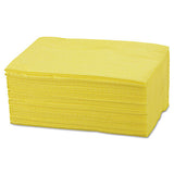Chix Masslinn Dust Cloths, 24 x 40, Yellow, 25/Bag, 10 Bags/Carton