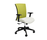 Global Vion – Sleek Citrus Dimension Mesh High Back Tilter Task Chair in Vinyl for the Modern Office, Home and Business.