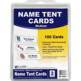C-Line Inkjet, Laser Tent Card - White - 87587