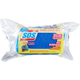S.O.S All Surface Scrubber Sponge - 91028