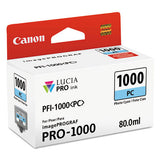 Canon 0550C002 (PFI-1000) Lucia Pro Ink, Photo Cyan