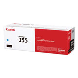 Canon 3015C001 (055) Toner, 2,100 Page-Yield, Cyan