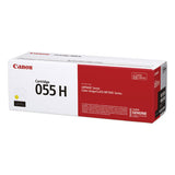 Canon 3019C001 (055H) High-Yield Toner, 5,900 Page-Yield, Yellow