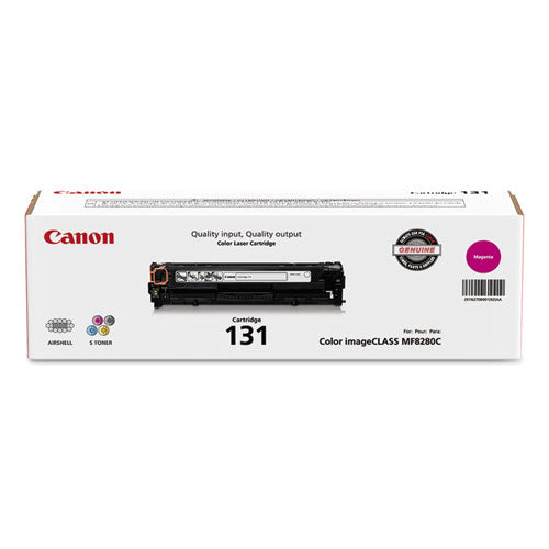 Canon 6270B001 (CRG-131) Toner, 1,500 Page-Yield, Magenta