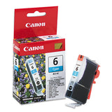 Canon 4706A003 (BCI-6) Ink, 370 Page-Yield, Cyan