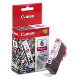 Canon 4707A003 (BCI-6) Ink, 370 Page-Yield, Magenta