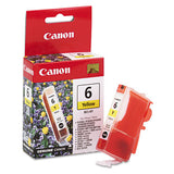 Canon 4708A003 (BCI-6) Ink, 370 Page-Yield, Yellow