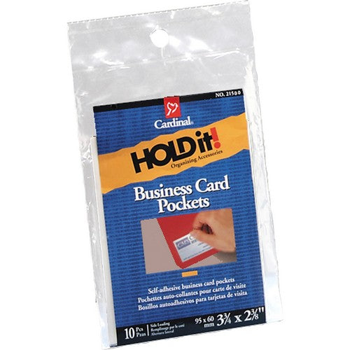 Cardinal HOLDit! Business Card Pockets - 21500CB
