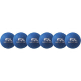 Champion Sports 6 Inch Rhino Skin Low Bounce Dodgeball Set Neon Blue - RXD6NBLSET