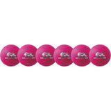 Champion Sports 6 Inch Rhino Skin Low Bounce Dodgeball Set Neon Pink - RXD6NPSET