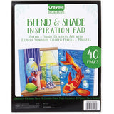 Crayola Blend & Shade Inspiration Pad - 990028
