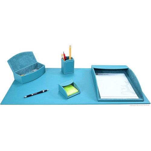 Dacasso 5-piece Home/Office Leather Desk Accessory Set - K7202