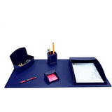 Dacasso 5-piece Home/Office Leather Desk Accessory Set - K7402