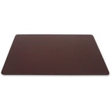 Dacasso Desk Mat - Chocolate Brown Leather - P3412