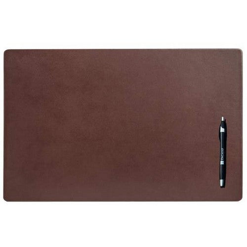 Dacasso Chocolate Brown Leather 22" x 14" Conference Pad - P3456
