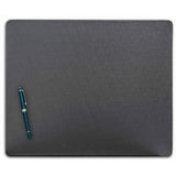 Dacasso Gray Leatherette 17" x 14" Conference Pad - P4215