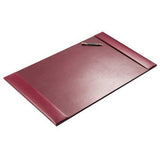 Dacasso Burgundy Bonded Leather 30" x 18" Desk Pad - P5203