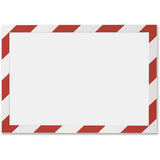 DURABLE DURAFRAME SECURITY Self-Adhesive Magnetic Letter Sign Holder - 4770132