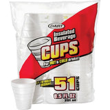 Dart Insulated 8-1/2 oz. Beverage Cups - 8RP51