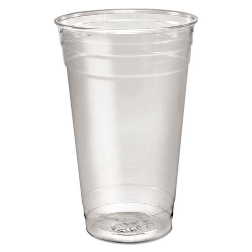 Dart Ultra Clear PETE Cold Cups, 24 oz, Clear, 50/Sleeve, 12 Sleeves/Carton