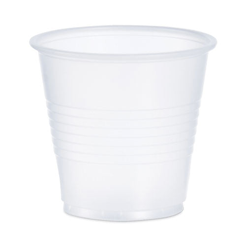 Dart Conex Galaxy Polystyrene Plastic Cold Cups, 3.5 oz, 100 Sleeve, 25 Sleeves/Carton