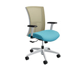 Global Vion – Lush Dust Mesh High Back Tilter Task Chair in Vibrant Fabric for the Modern Office, Home and Business