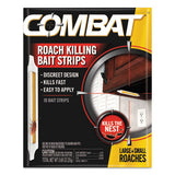 Combat Ant Bait Insecticide Strips, 0.35 oz, 5/Box, 12 Box/Carton