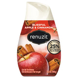 Renuzit Adjustables Air Freshener, Blissful Apples and Cinnamon, 7 oz Cone, 12/Carton
