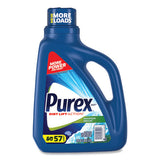 Purex Liquid Laundry Detergent, Mountain Breeze, 75 oz Bottle, 6/Carton