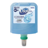 Dial Professional Antibacterial Foaming Hand Wash Refill for Dial 1700 Dispenser, Spring Water, 1.7 L, 3/Carton