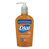 Dial Professional Gold Antibacterial Liquid Hand Soap, Floral, 7.5 oz Pump, 12/Carton