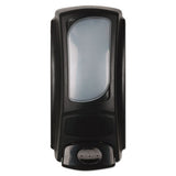 Dial Professional Eco-Smart/Anywhere Dispenser, 15 oz, 3.88 x 3.25 x 7.88, Black, 6/Carton
