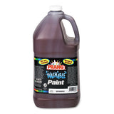 Prang Washable Paint, Brown, 1 gal Bottle