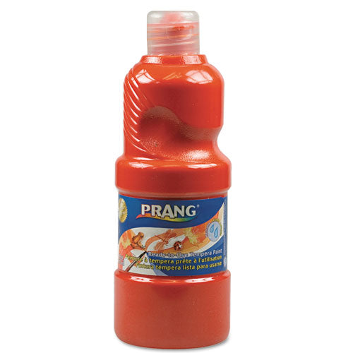 Prang Washable Paint, Orange, 16 oz Dispenser-Cap Bottle