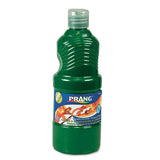 Prang Washable Paint, Green, 16 oz Dispenser-Cap Bottle