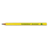 Dixon Ticonderoga Beginners Woodcase Pencil with Microban Protection, HB (#2), Black Lead, Yellow Barrel, Dozen