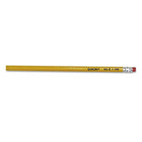 Dixon No. 2 Pencil, HB (#2), Black Lead, Yellow Barrel, 144/Box
