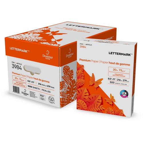 Lettermark Premium Inkjet, Laser Copy & Multipurpose Paper - White - 3984