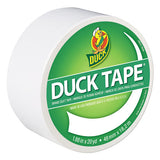 Duck Colored Duct Tape, 3" Core, 1.88" x 20 yds, White