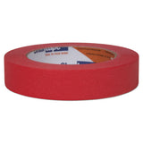 Duck Color Masking Tape, 3" Core, 0.94" x 60 yds, Red