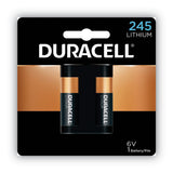 Duracell Specialty High-Power Lithium Battery, 245, 6 V