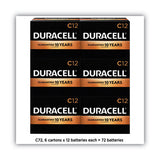 Duracell CopperTop Alkaline C Batteries, 72/Carton