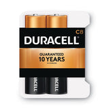 Duracell CopperTop Alkaline C Batteries, 8/Pack