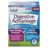 Digestive Advantage Fast Acting Enzyme plus Daily Probiotic Capsule, 40 Count